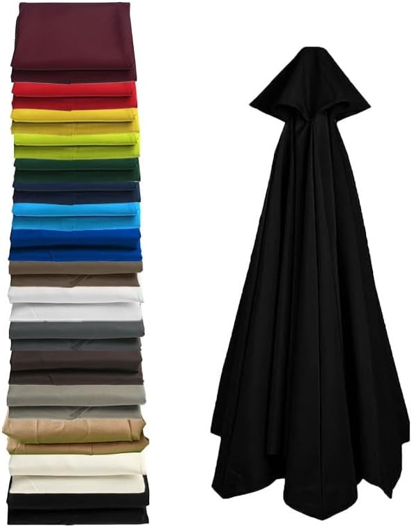 Cantilever umbrella replacement canopy 11ft – 8 Ribs Patio Offset Umbrella Fabric Top Cover with UV-Resistant Polyester for Outdoor Garden Deck Backyard(Royal blue)