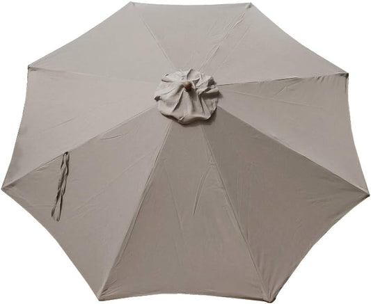 Formosa Covers 11 foot 8 Ribs Replacement Umbrella Canopy For Outdoor Octagonal Market Patio (CANOPY ONLY)