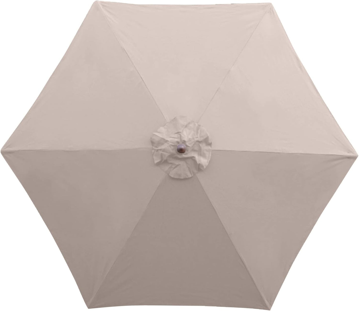 Formosa Covers 9ft 6 Ribs Market Patio Umbrella Replacement Canopy - Top Canvas - 300D UV Protective and Water Resistant Umbrella Olefin Fabric- Premium Quality Replacement Canopy Cover ONLY (Navy)