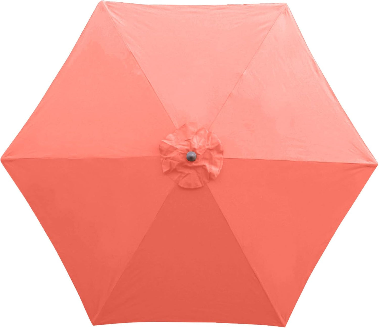 Formosa Covers 9ft 6 Ribs Market Patio Umbrella Replacement Canopy - Top Canvas - 300D UV Protective and Water Resistant Umbrella Olefin Fabric- Premium Quality Replacement Canopy Cover ONLY (Navy)