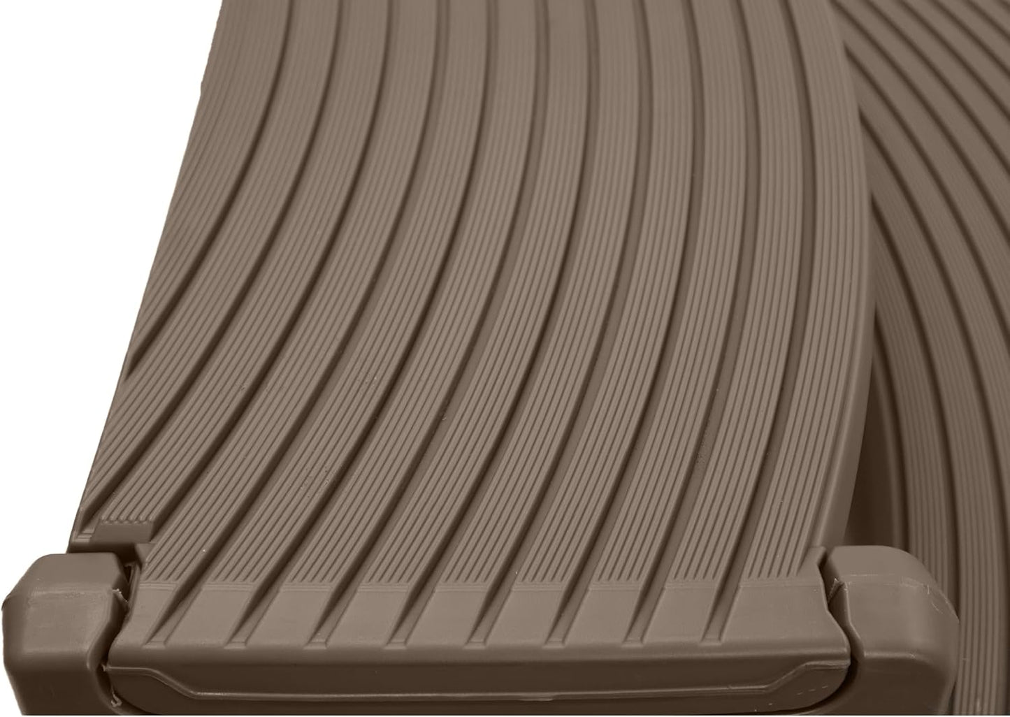 Confer Plastics Resin Multi Purpose Outdoor Non Slip Portable Spa and Hot Tub Handi-Step Deck Patio Steps Accessories, Portobello