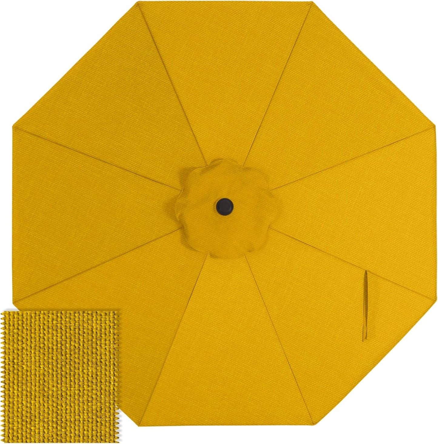 ABCCANOPY OLEFIN® 5-Year Non Fading 9FT Patio Umbrella Replacement Canopy Only (Turquoise)